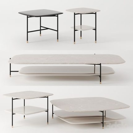 3dline - ADRIAN tables by Meridiani, square 0