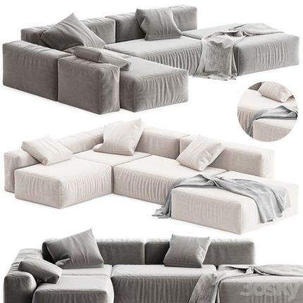 3dline - Boca Navi Sofa 0