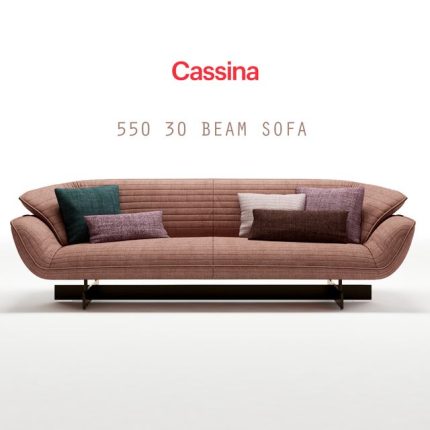 3dline - Cassina 550 30 Beam sofa 0