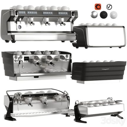 3dline - Coffee Makers Set 4 Commercial