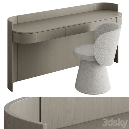 3dline - Dressing table 002 by bino home 0