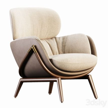 3dline - ELYSIA LOUNGE CHAIR 0