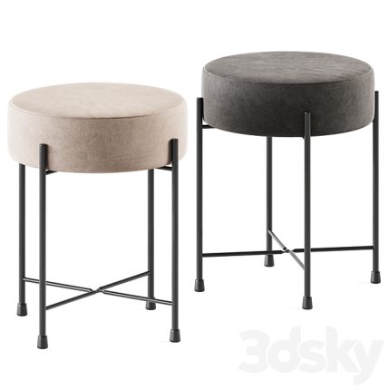3dline - JYSK Stool Padborg Pouf0101