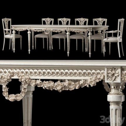 3dline - Kosovart daphne table and chair 0