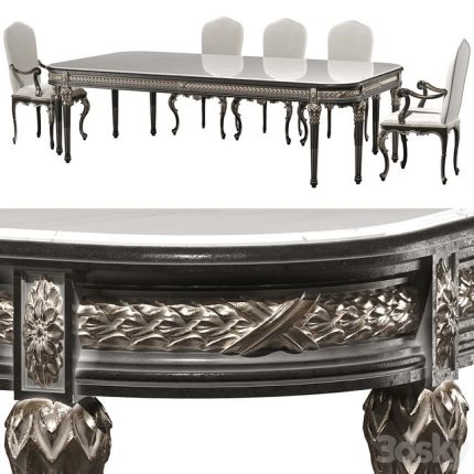 3dline - Kosovart victoria dining table and chair 0