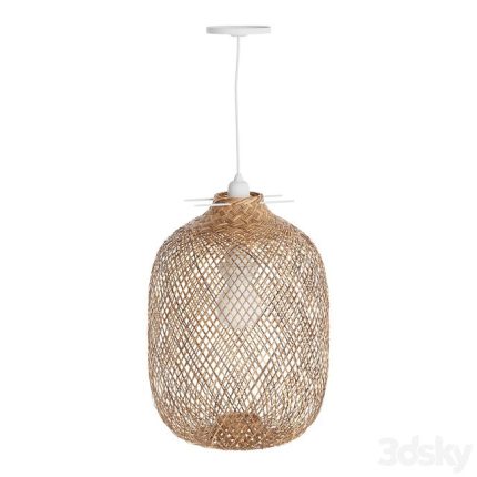 3dline - Laki Bamboo Pendant Light Shade 0