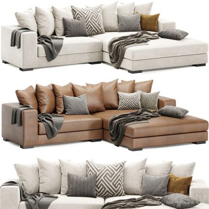 3dline - Luxe sectional sofa 0