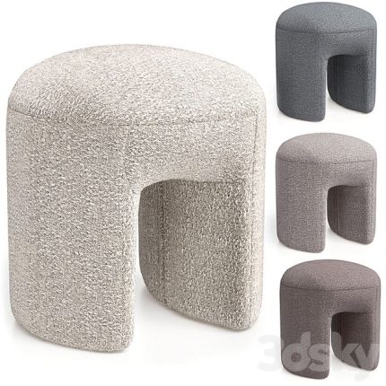 3dline - Pouf Shaggy by Ogogo 0