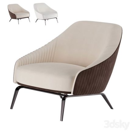 3dline - Whitney armchair by Longhi 0