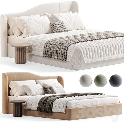 3dline -  SVECHI Modern Bed By Artipieces0
