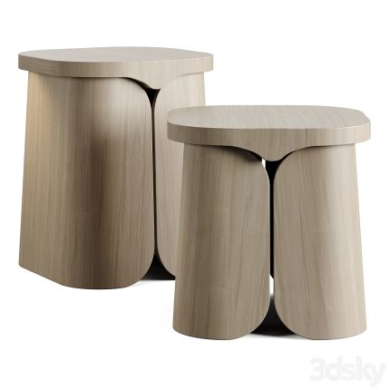 3dline - Collection Particulière MIO Side Table 0