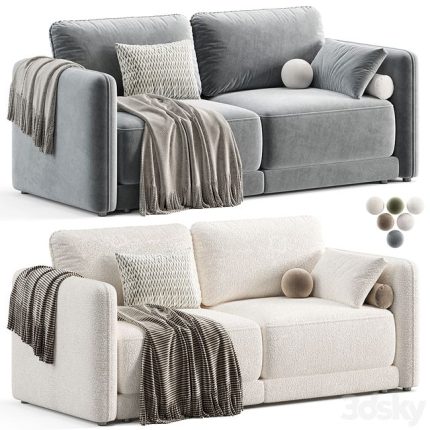 3dline - Dantone Home Marley straight folding Sofa 0