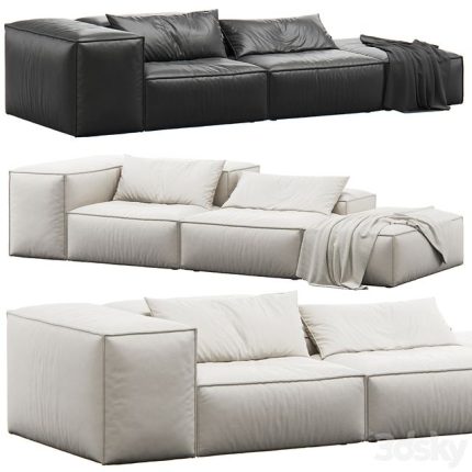 3dline - Extrasoft Sofa by Living Divani Comp 4 0