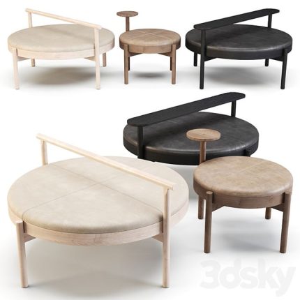 3dline - Karl Andersson Ottomans - Hygge 2020 Set-01 0