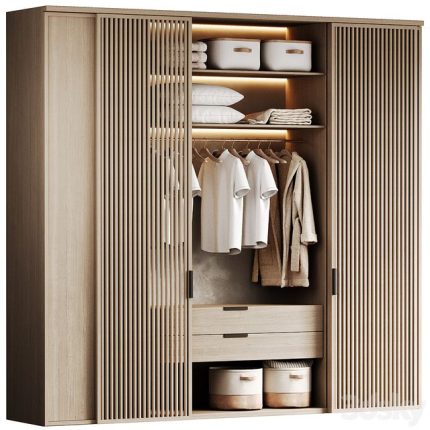 3dline - Wardrobe with filling-1 0