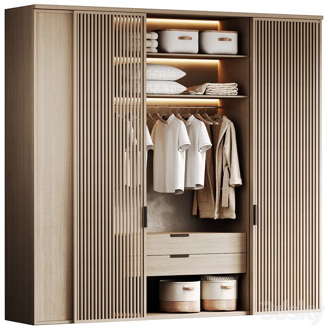 Wardrobe with filling-1 0