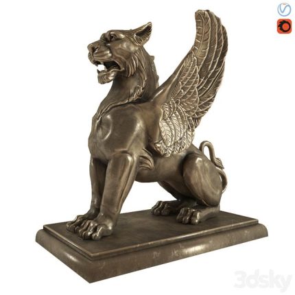 3dline - Winged Lion 0
