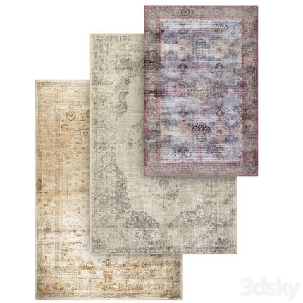 3dline - Zara Home Vintage Rugs Set 0
