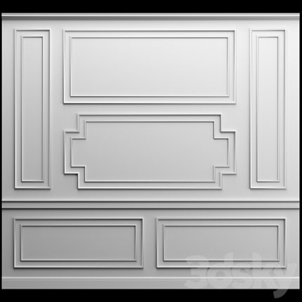 Wall Panel Gypsum Stucco Molding0