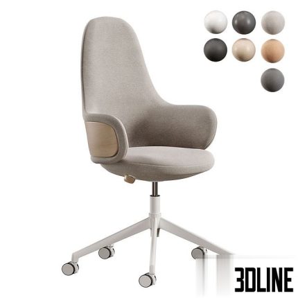 Alki Lan Office Chair 0(3dline.net)