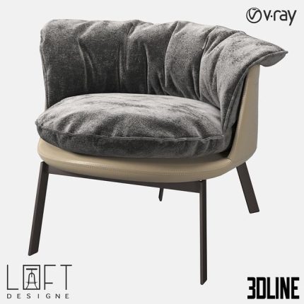 Armchair LoftDesigne 36555 0(3dline.net)