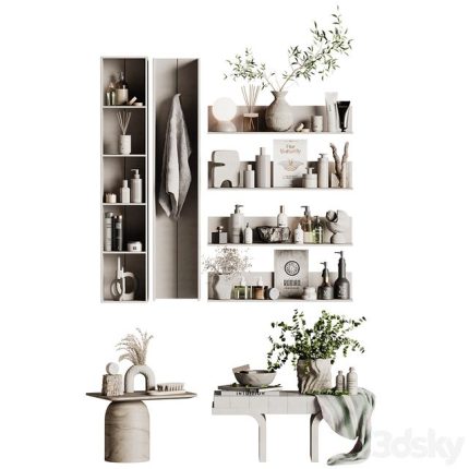 Bathroom Accessories Set 04 0