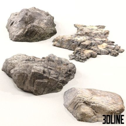 Beach_Rocks 0(3dline.net)