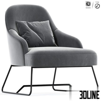 Chani Armchair 0(3dline.net)