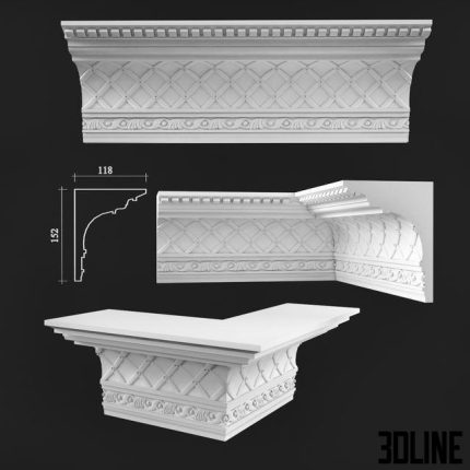 Cornices Daylight 0(3dline.net)