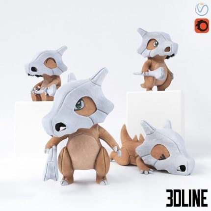 Cubone 0(3dline.net)