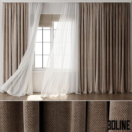 Curtain for Interior 112 0(3dline.net)