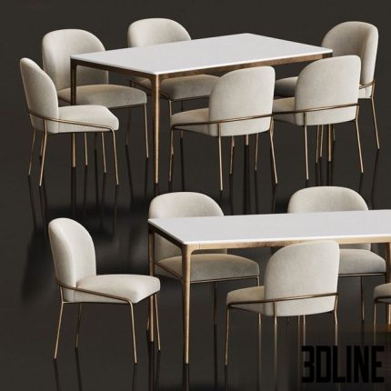 Dining Set 83 0(3dline.net)