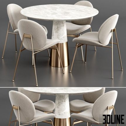 Dinning set 14 0(3dline.net)