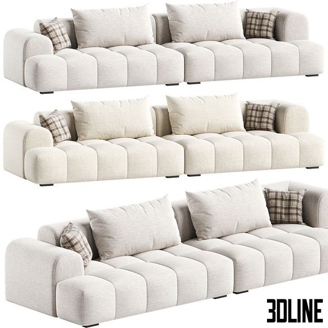 Extra Long Modern Sofa 0(3dline.net)