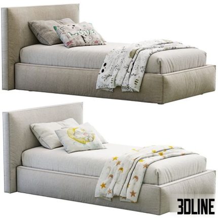 Flexteam Miller Single Bed 0(3dline.net)
