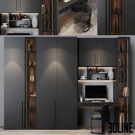 Furniture composition 4 0(3dline.net)