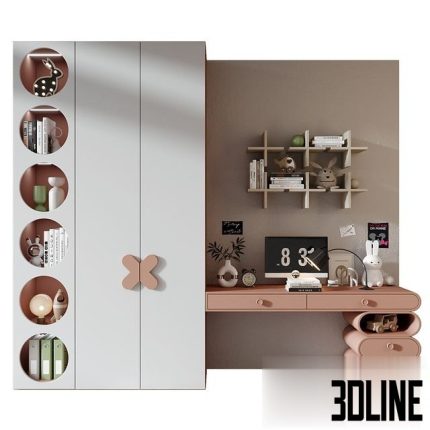 Furniture composition 809 0(3dline.net)
