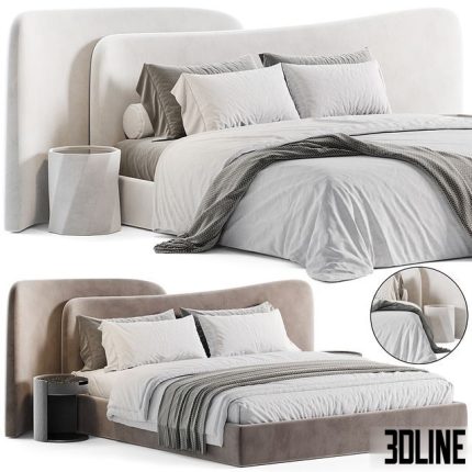 Gaspra Modern Bed 0(3dline.net)