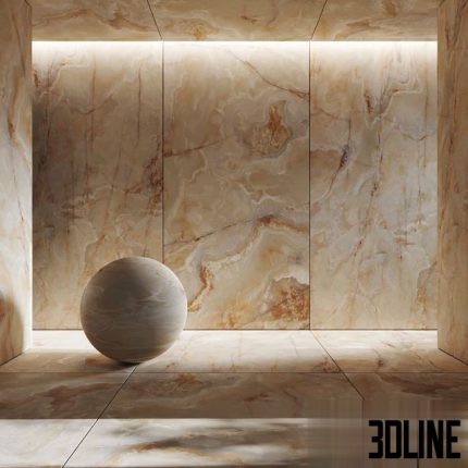 Golden Onyx Porcelain Tile 0(3dline.net)
