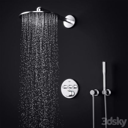 Grohe SmartControl Concealed Shower System 0