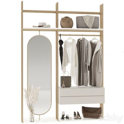 Hallway metal fabric decor vase 0