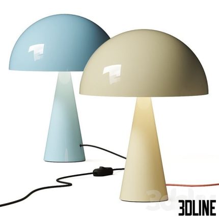Hubsch Mush Mini Table Lamp 0(3dline.net)