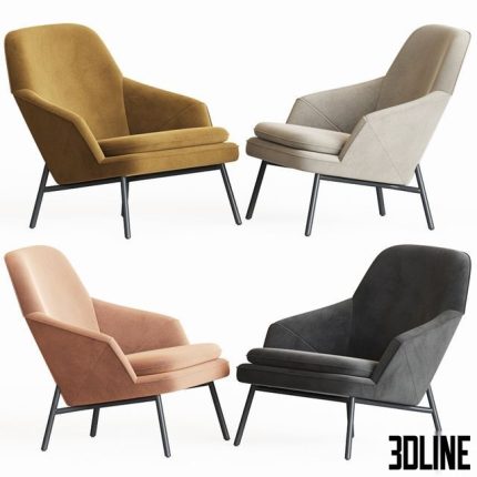 Hug Armchair Verketinterior 0(3dline.net)