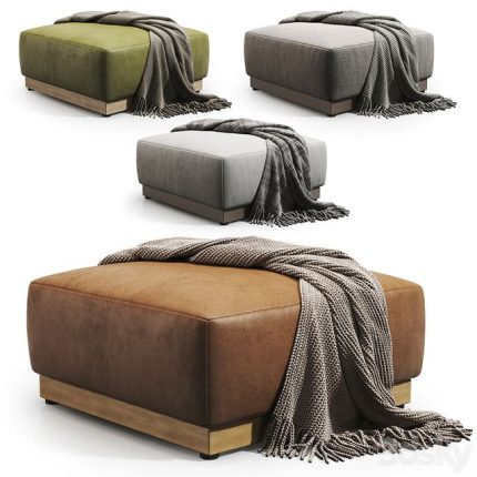 Karimoku N-S02 Modular Fabric Pouf 0(3dline.net)
