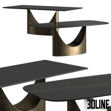 Lago U Dining Tables 0(3dline.net)
