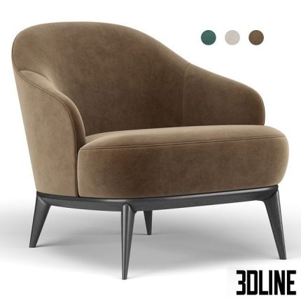 Leslie armchair 0(3dline.net)