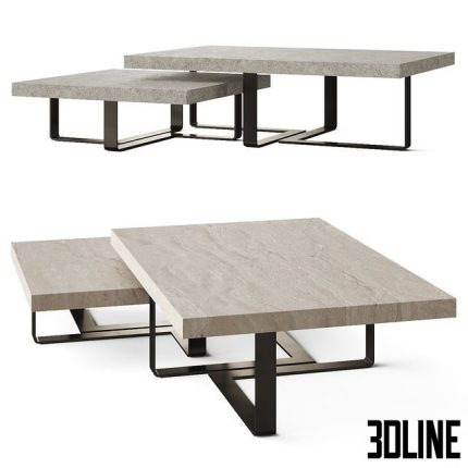 Linteloo Malibu Coffee Tables 0(3dline.net)