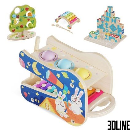 Lucy&Leo Wooden Toy Set 0(3dline.net)