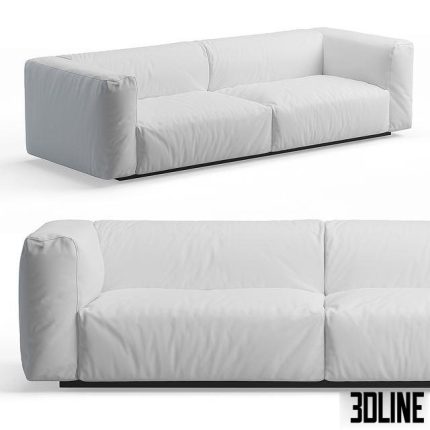 Mate 2-seater Sofa MDF Italia 0(3dline.net)