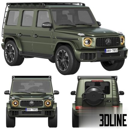 Mercedes-Benz G63 AMG 2025 Offroad Package PRO 0(3dline.net)